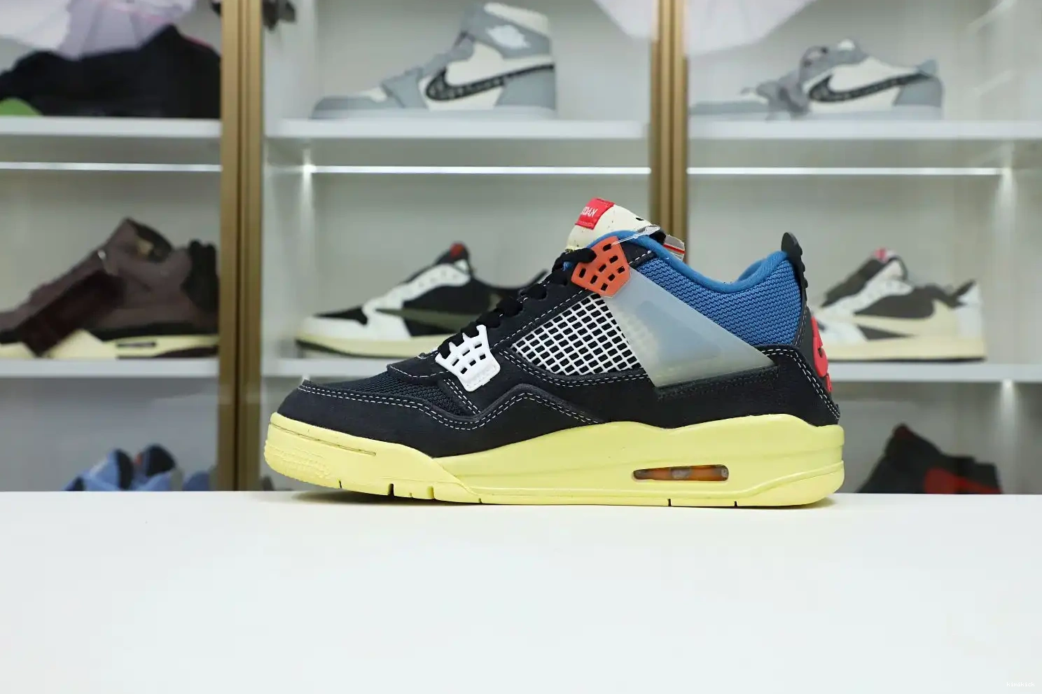 X NOIR' RETRO Kimikick UNION LA AIR 4 'OFF JORDAN 0527